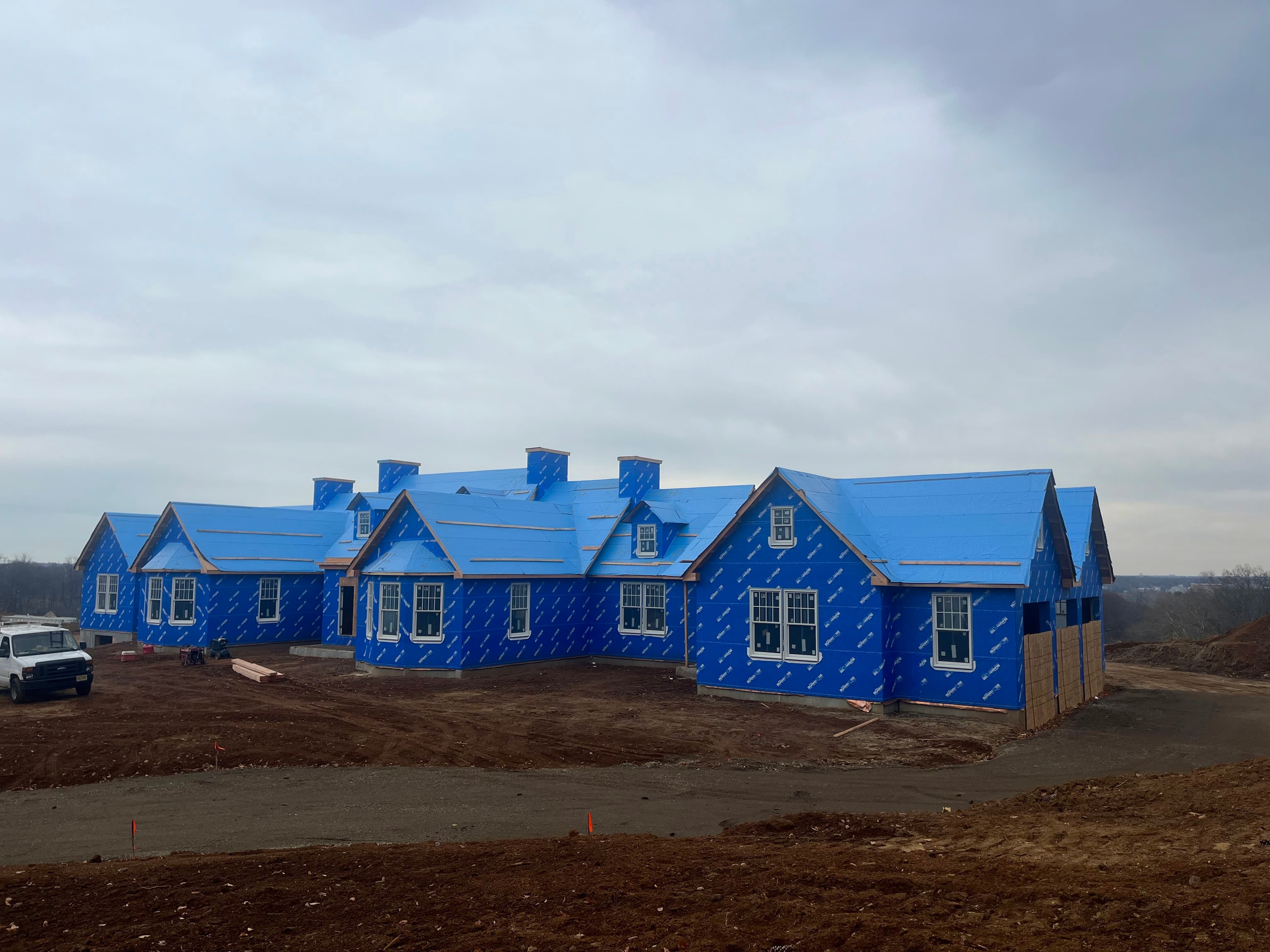 Custom residence structure taking shape